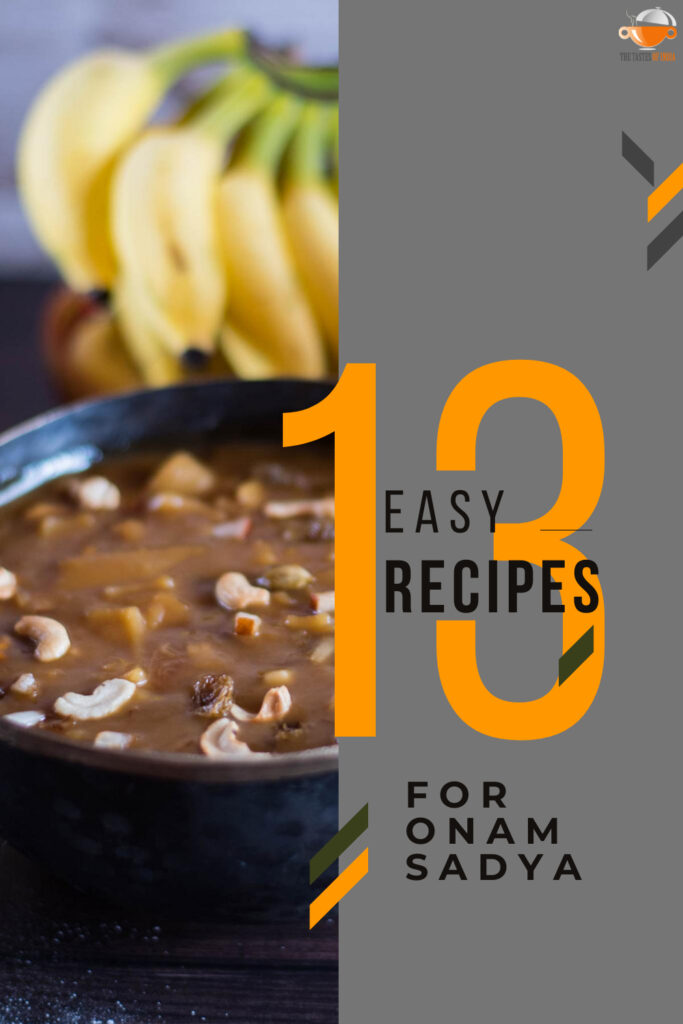 13 Easy Onam Sadya Recipes