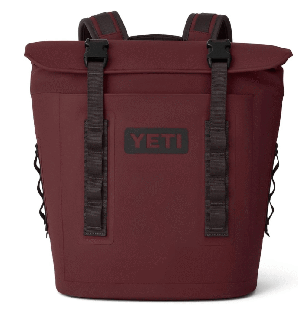 Yeti red soft cooler