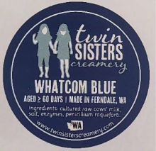 Twin Sisters Creamery Whatcom Blue Cheese