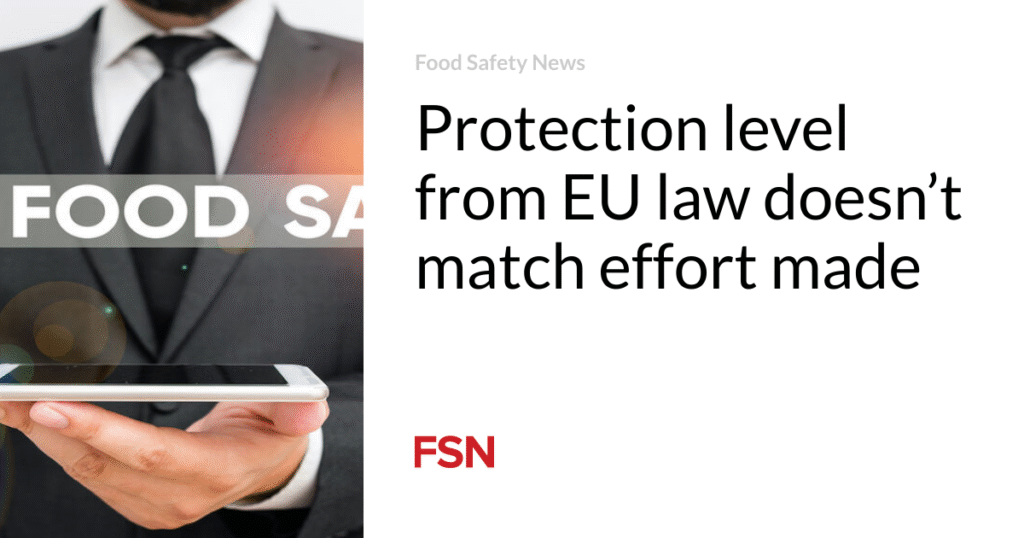 Protection level from EU law doesn’t match effort made