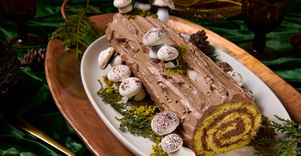 A Full Bûche de Noël Recipe, From Cake to Filling to Rolling