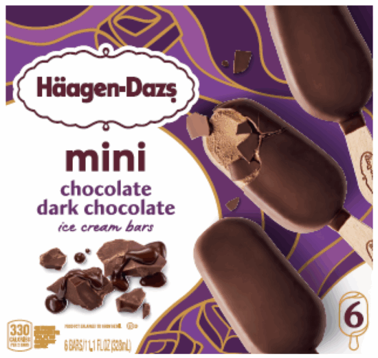 Häagen-Dazs ice cream bars recalled because of undeclared allergen