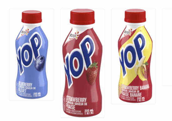 Yoplait brand drinkable yogurt recalled