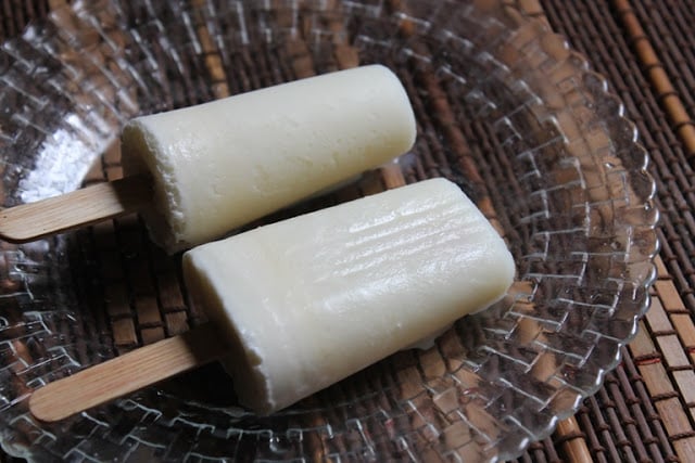 Vanilla Popsicles Recipe | Vanilla Ice Recipe