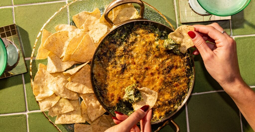 The Best Spinach Artichoke Dip Recipe Features Crab