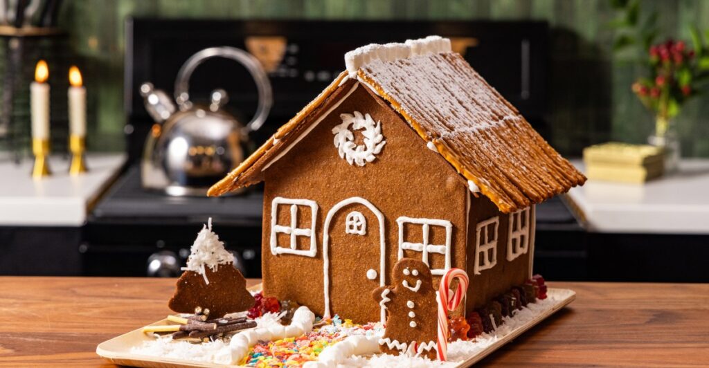 How to Assemble a Stunning (and Sturdy) Gingerbread House