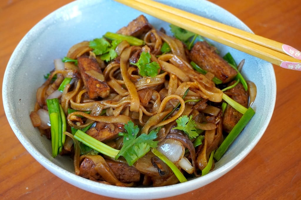 Vegetarian Drunken Noodles Recipe