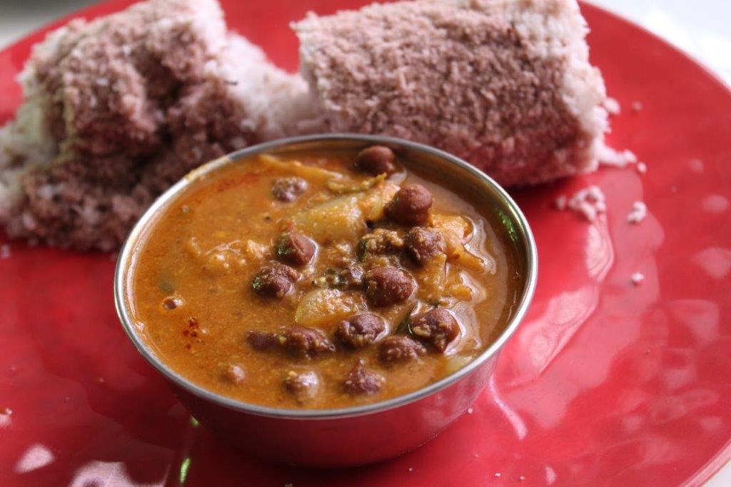 Kadala Curry Recipe | Puttu Kadala Curry Recipe