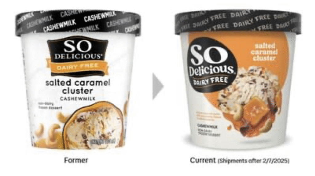 Danone recalls frozen dessert because of stones