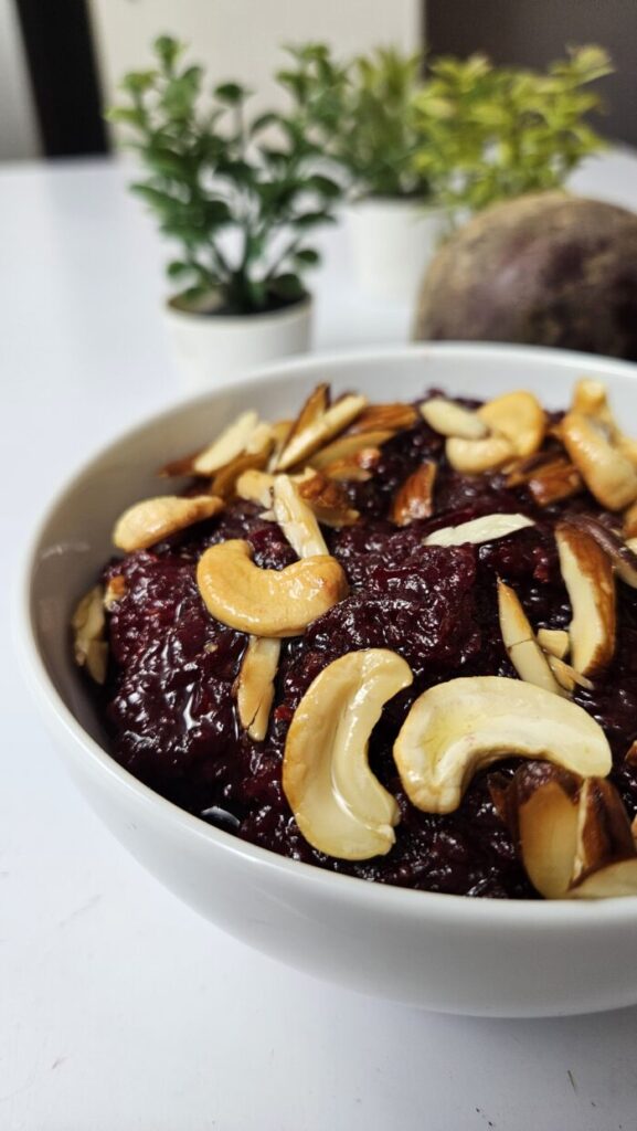 Beetroot Halwa in Pressure Cooker