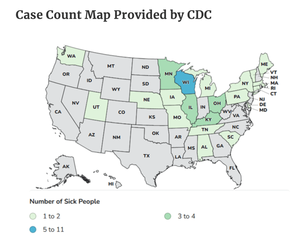 Salmonella outbreak traced to dietary supplement