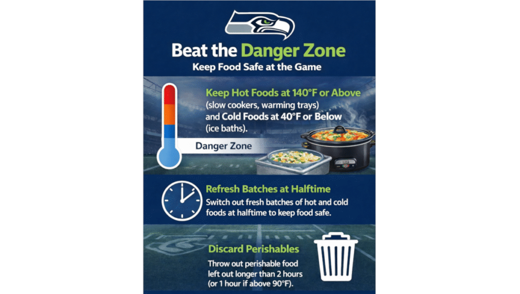 Super Bowl LX: How to avoid foodborne illness at your watch party