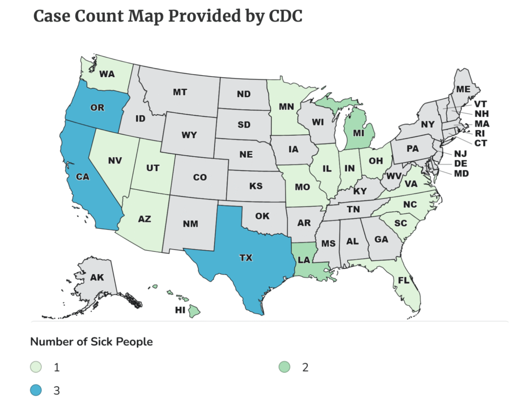 Listeria outbreak traced to pasta meals is over