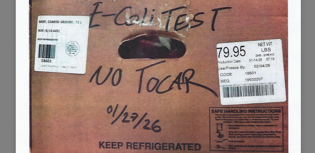 CS Beef Packers recalls more than 11 tons of ground beef because of E. coli contamination