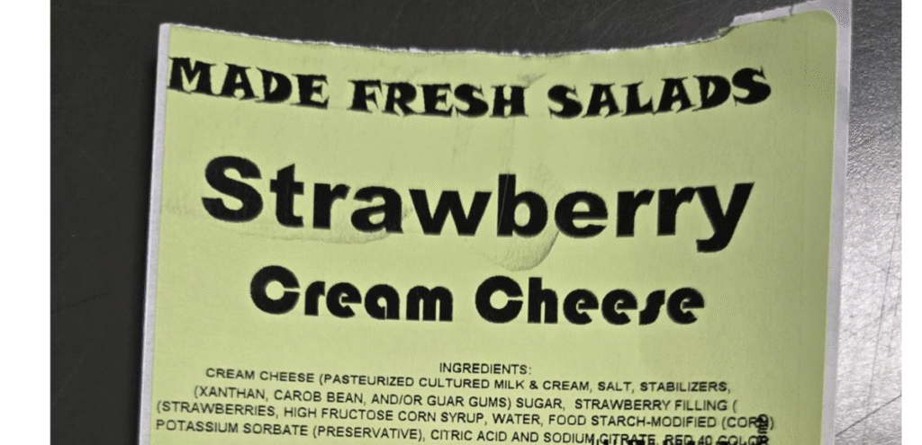 Cream cheese being recalled because of Listeria contamination