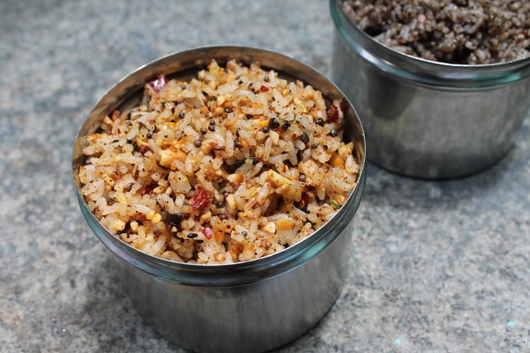 Peanut Rice Recipe (Groundnut Rice Recipe)