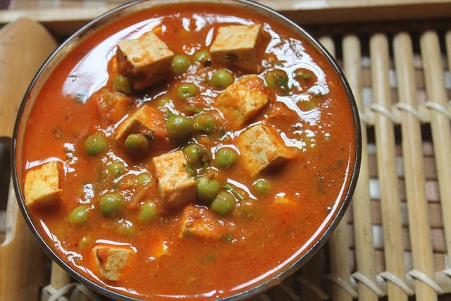 Tofu Peas Masala Recipe | Tofu Matar Recipe