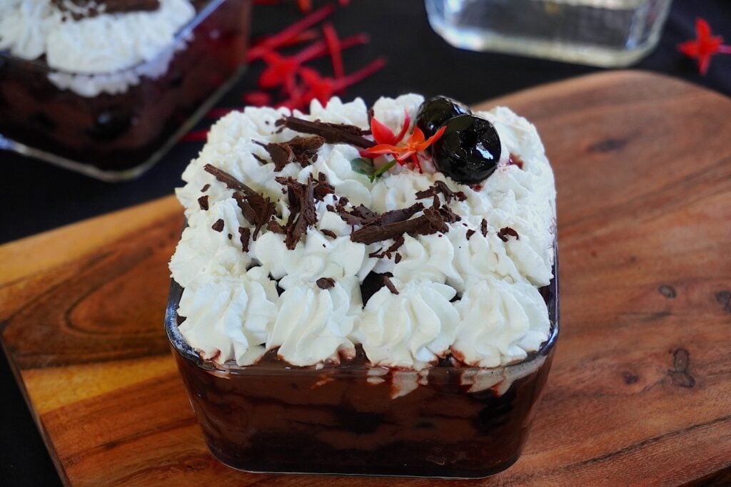 Black Forest Cake Trifle Recipe