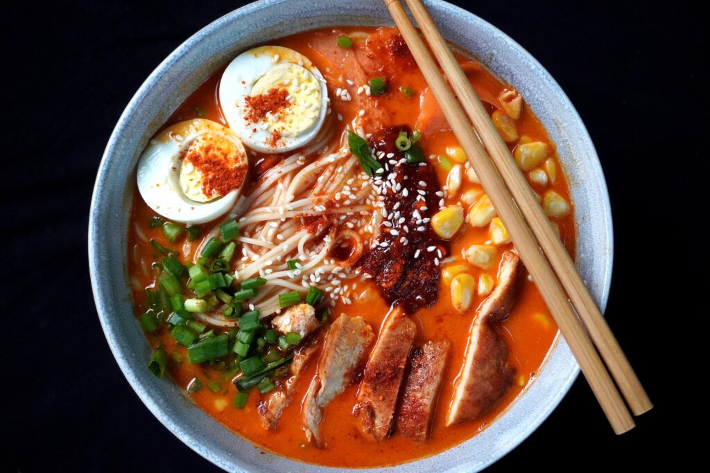Korean Gochujang Ramen Recipe (Spicy & Creamy)