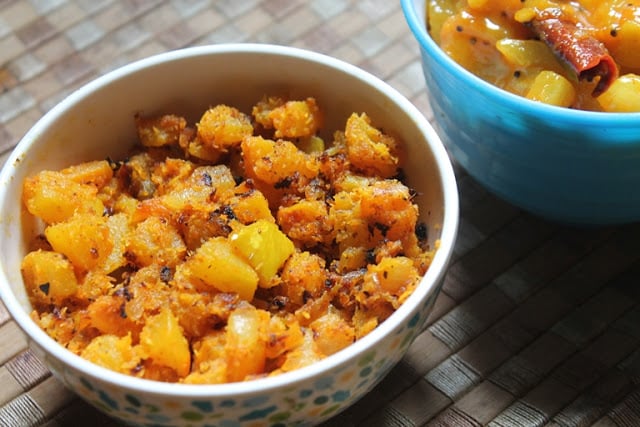 Stir-Fried Pumpkin Recipe | Pumpkin Thoran Recipe
