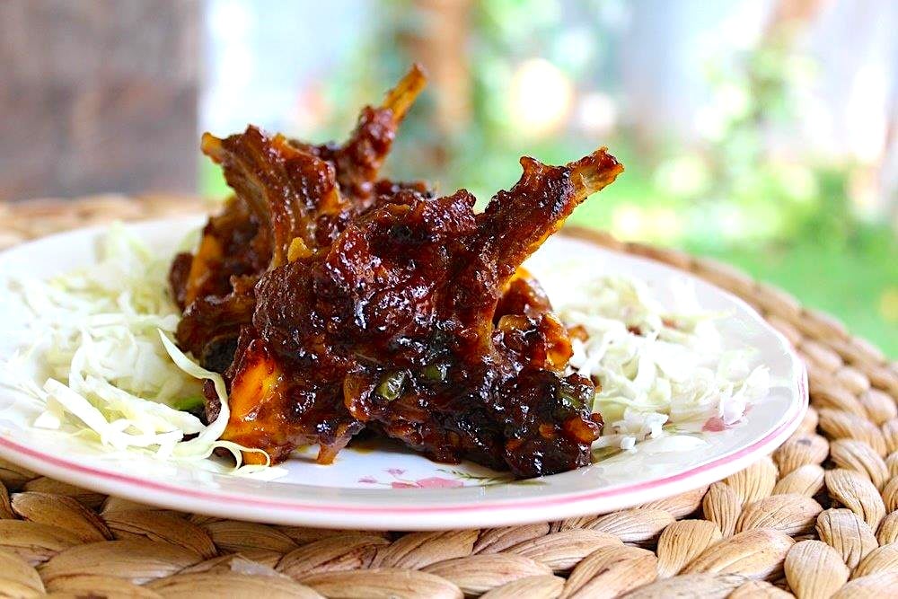 Sticky Lamb Chops Recipe - Mutton Chops