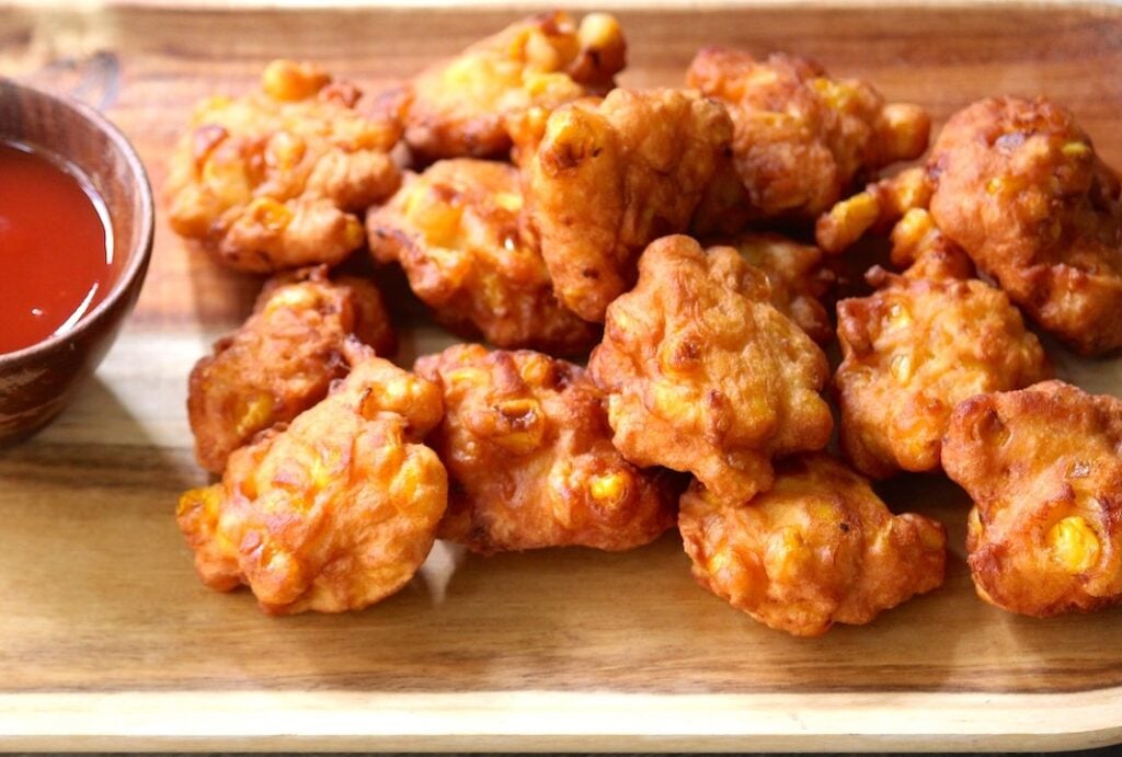 Sweet Corn Fritters Recipe